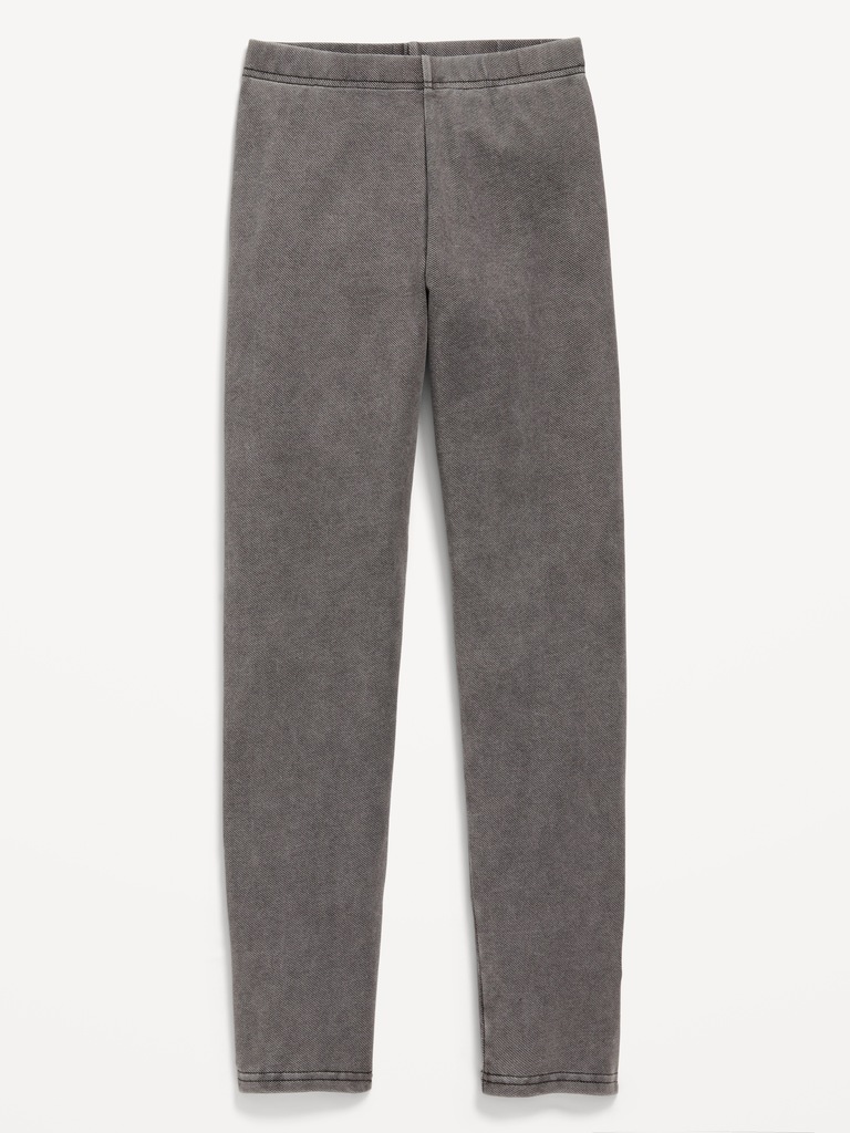 Faux-Jean Leggings for Girls