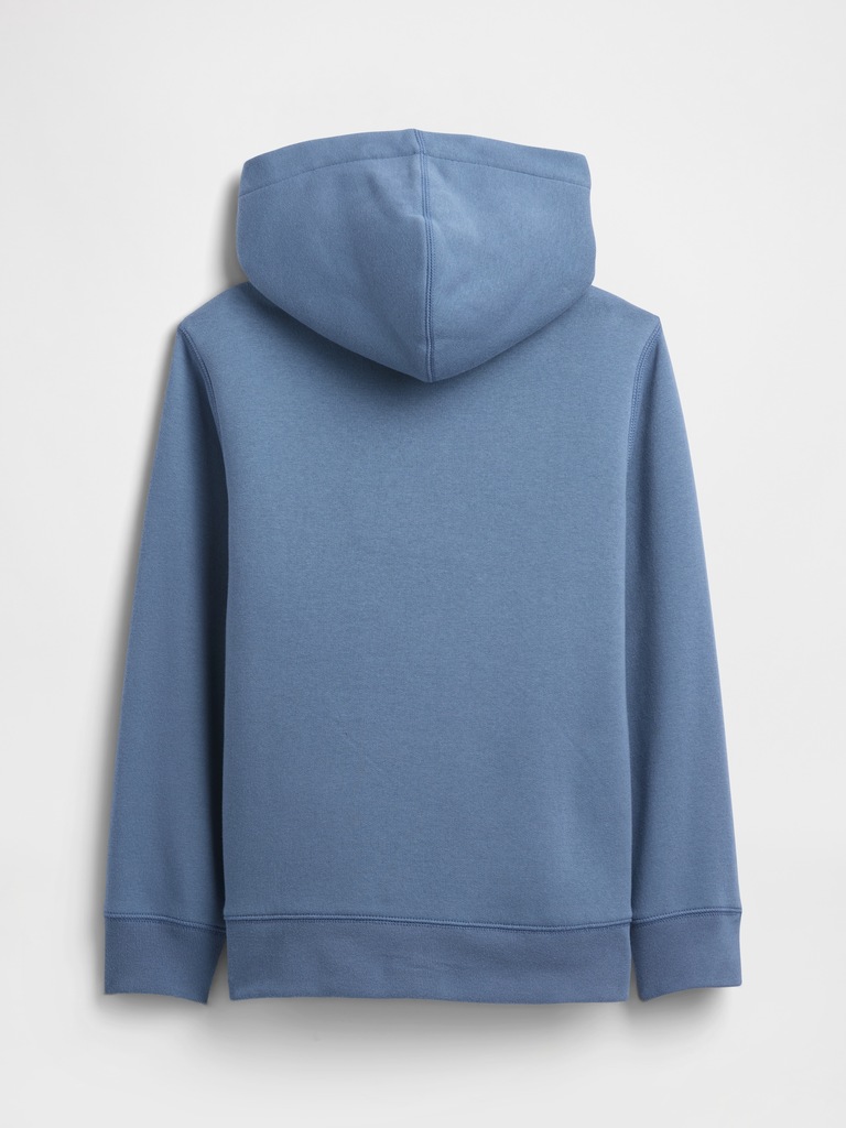 Kids Gap Logo Sherpa Zip Hoodie