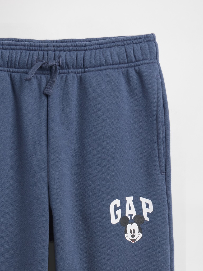 GapKids × Disney Mickey Mouse Relaxed Logo Joggers