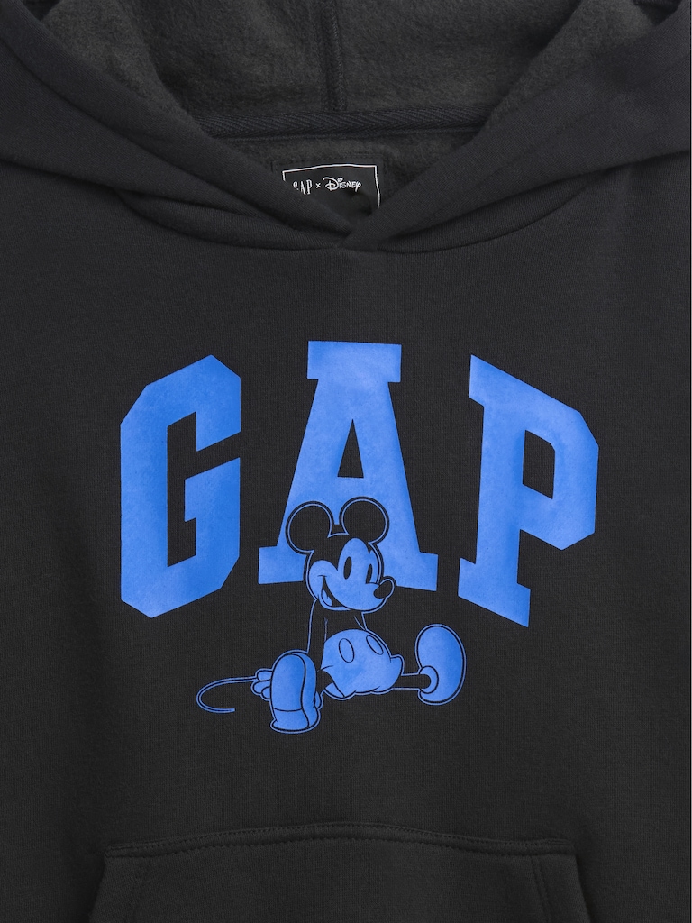 GapKids × Disney Mickey Mouse Relaxed Logo Hoodie