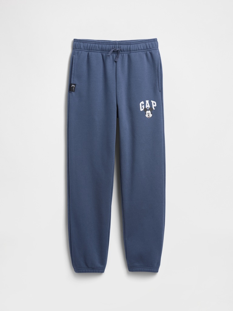 GapKids × Disney Mickey Mouse Relaxed Logo Joggers