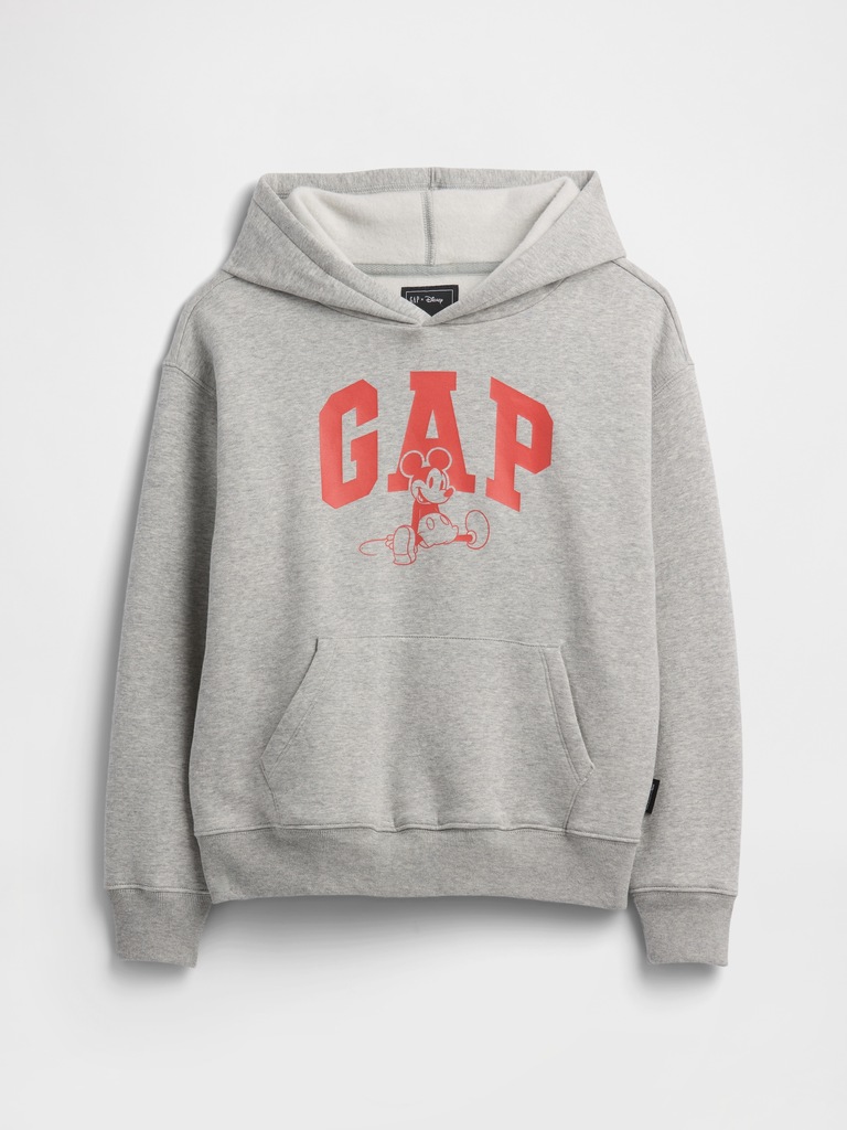 GapKids × Disney Mickey Mouse Relaxed Logo Hoodie