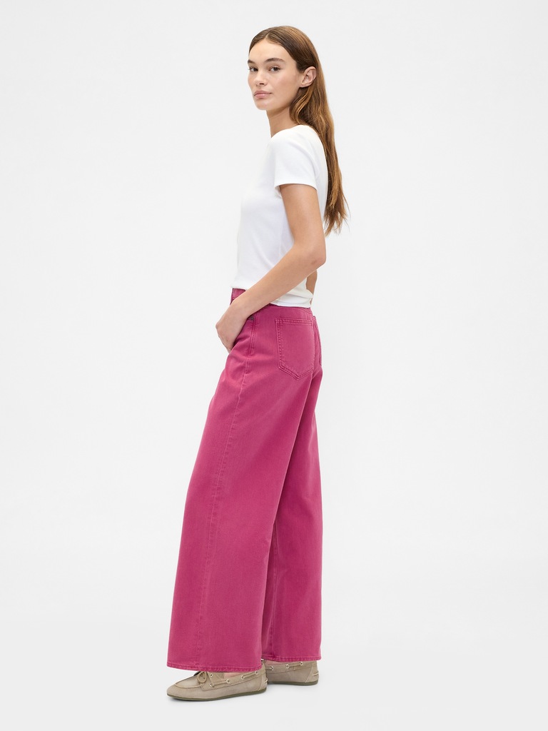 High Rise Wide-Leg Jeans