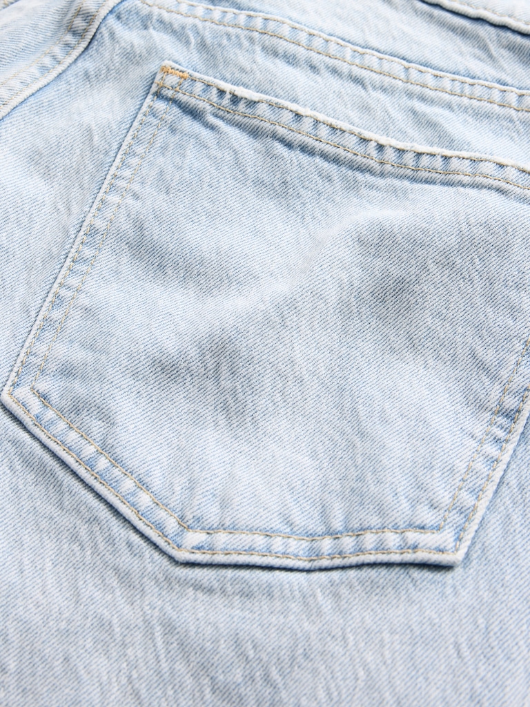 High Rise '90s Slim Straight Crop Jeans