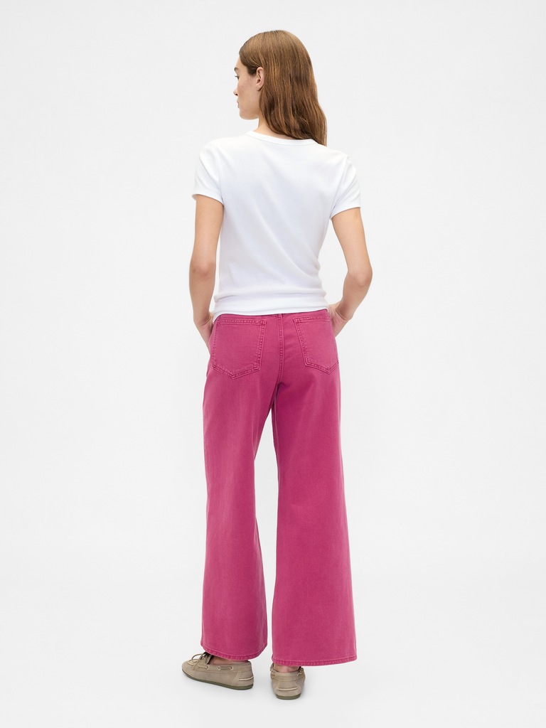 High Rise Wide-Leg Jeans