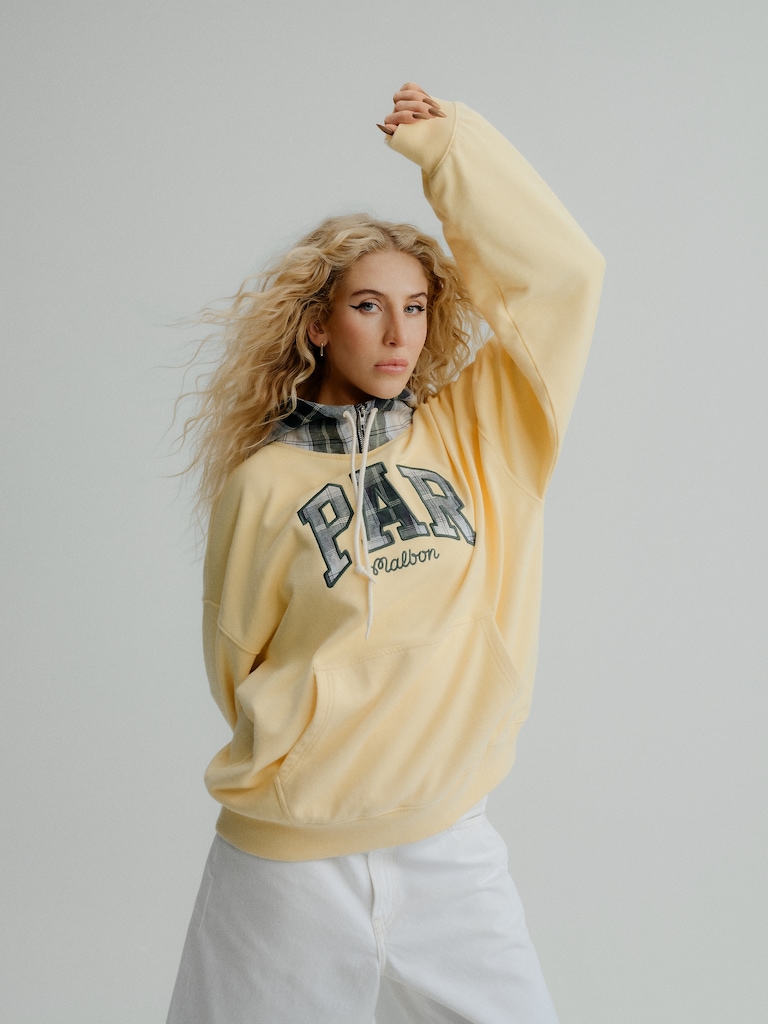 Gap × Malbon Adult Heavyweight French Terry Logo Hoodie