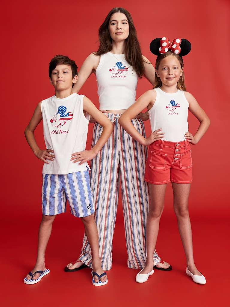 Old Navy x Disney© Mickey Mouse Logo-Graphic Snug Tank Top