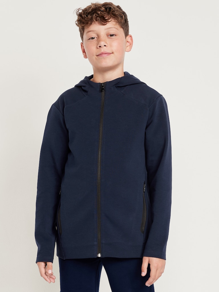 Dynamic Fleece Zip-Front Hoodie for Boys