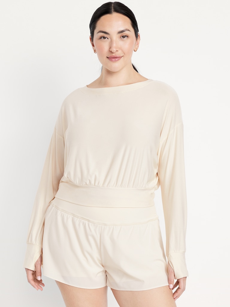 CloudMotion Boatneck Top