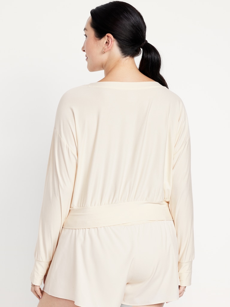 CloudMotion Boatneck Top