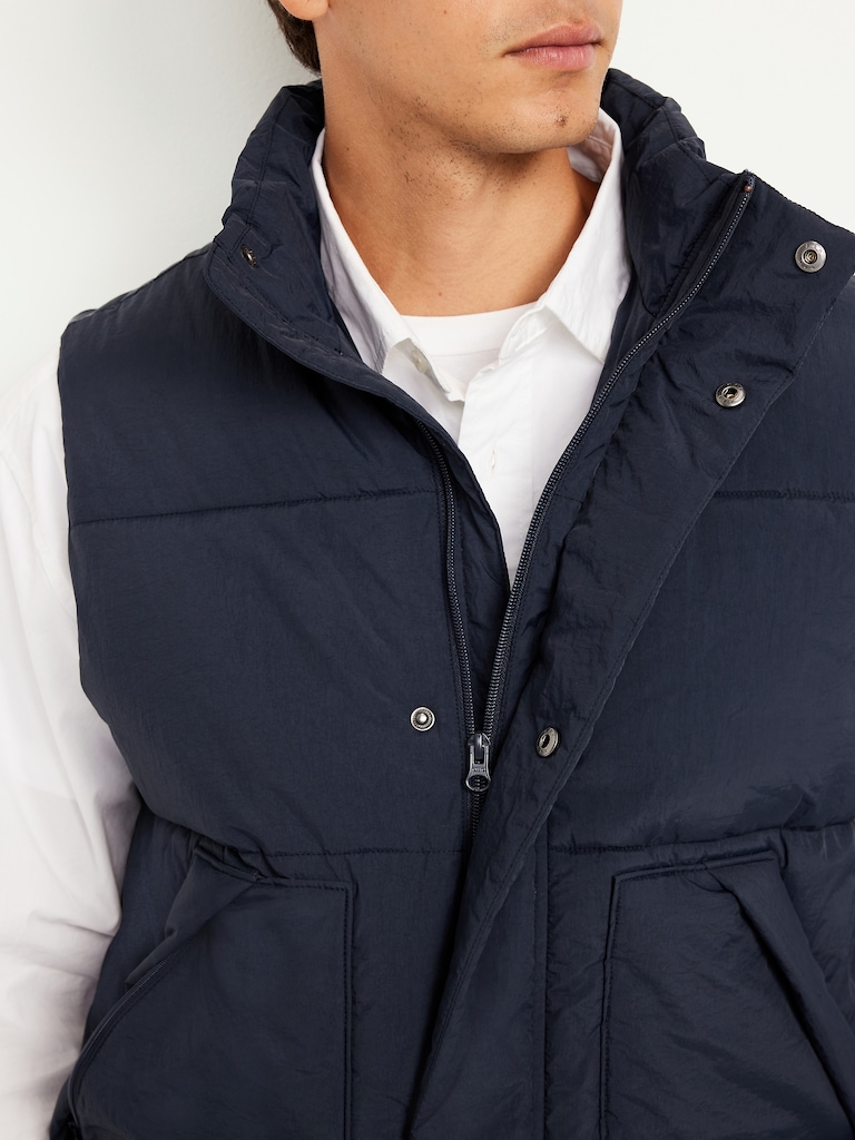Frost-Free Water-Resistant Puffer Vest