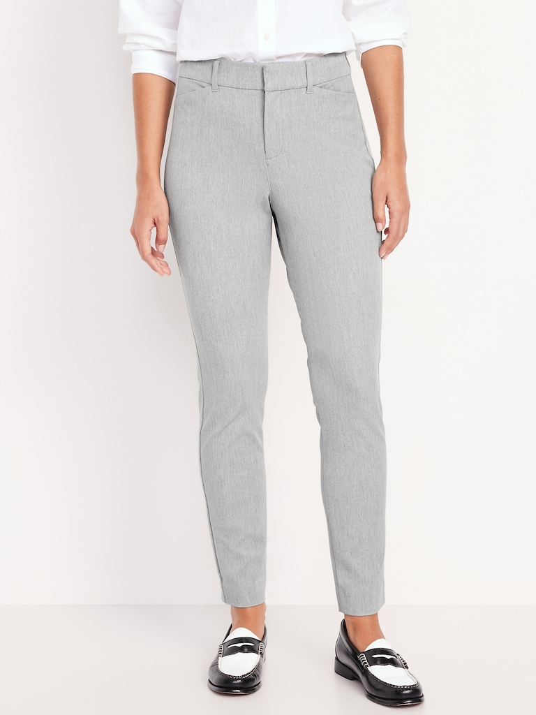 High-Waisted Pixie Skinny Ankle Pants