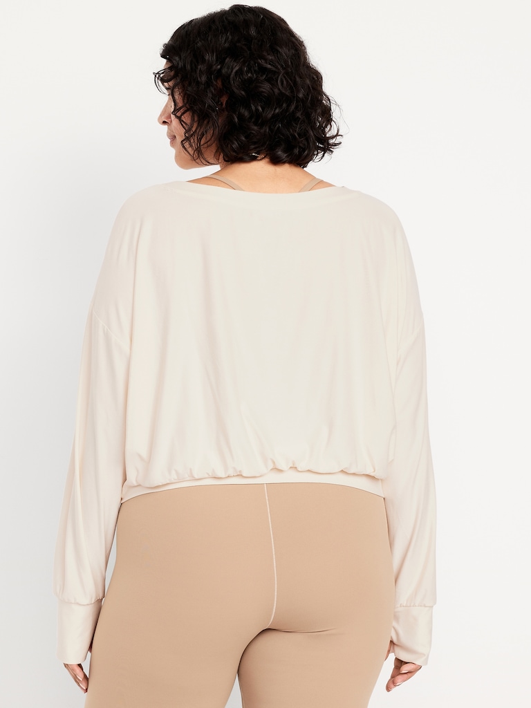 CloudMotion Boatneck Top