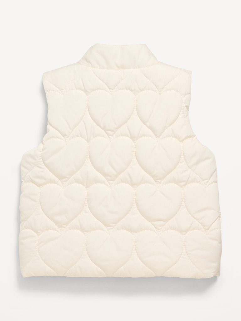 Water-Resistant Quilted Puffer Vest for Baby