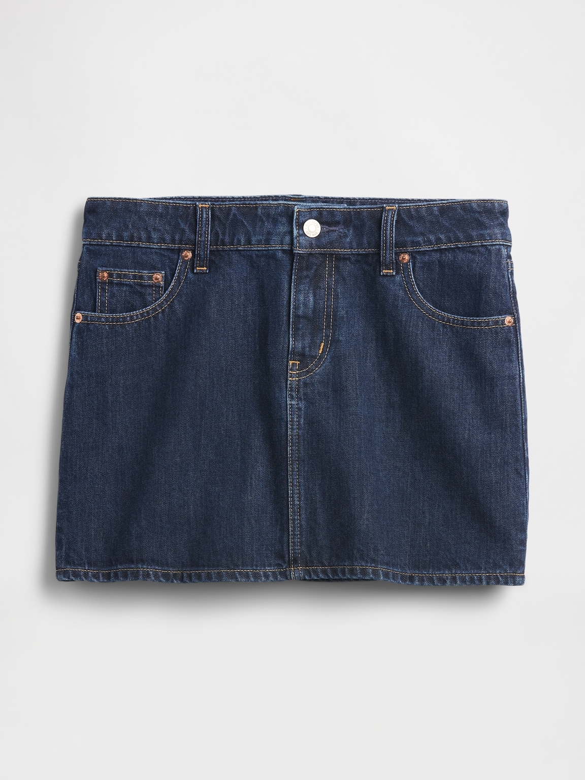 Denim Mini Skirt