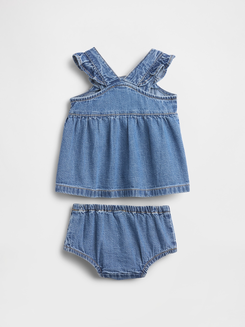 Baby Denim Skirtall Set