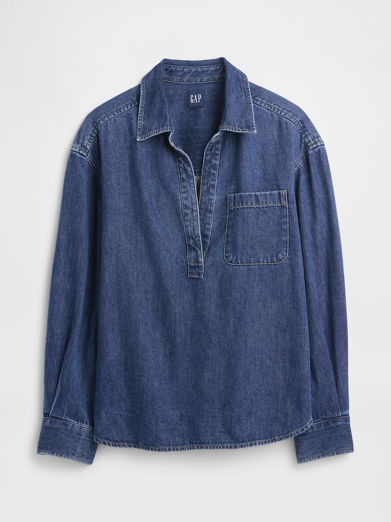 Denim Big Shirt