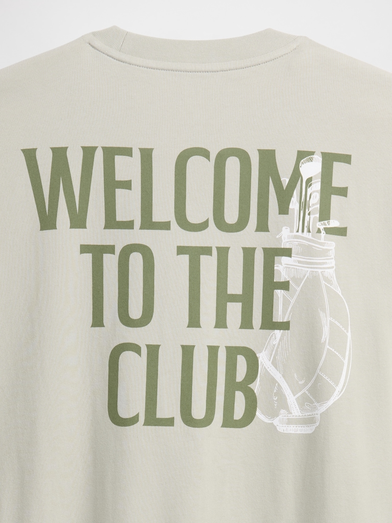 Everyday Soft Relaxed Gap Graphic T-Shirt