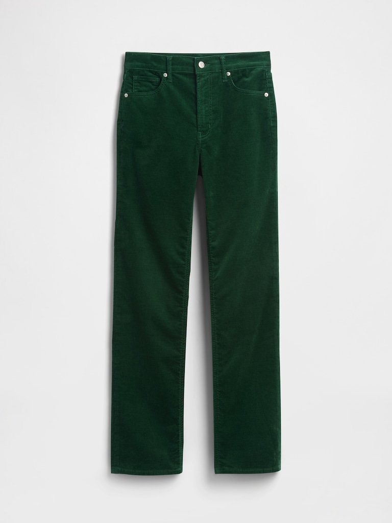 High Rise '90s Original Straight Corduroy Pants