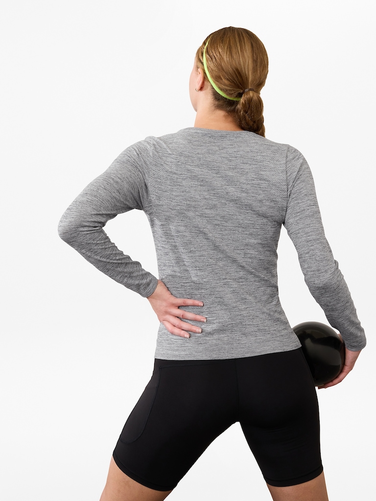 In Motion Seamless Heather Top
