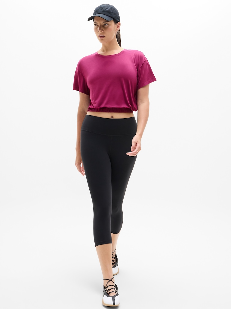 With Ease Bubble Hem Tee