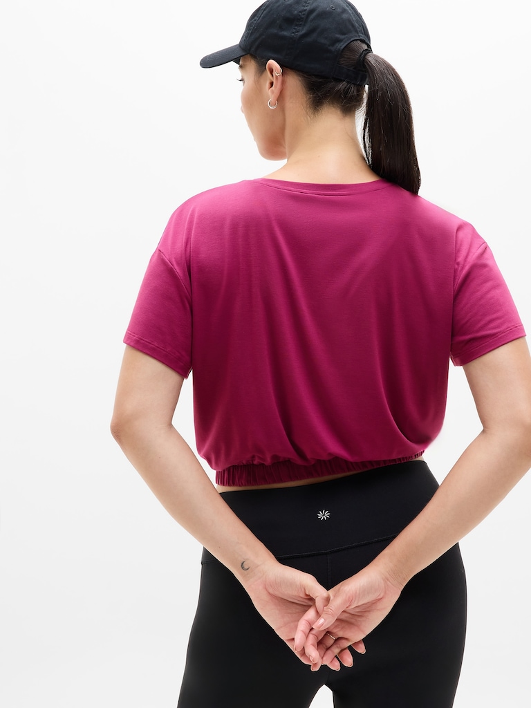 With Ease Bubble Hem Tee