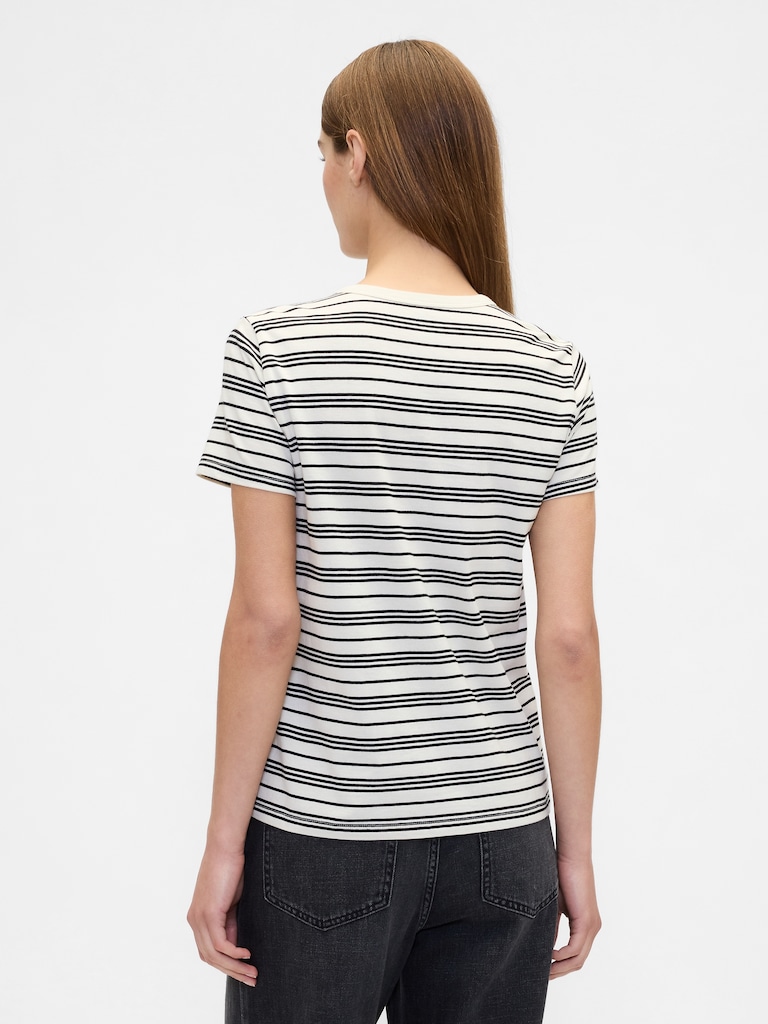 Favorite Stripe Crewneck T-Shirt