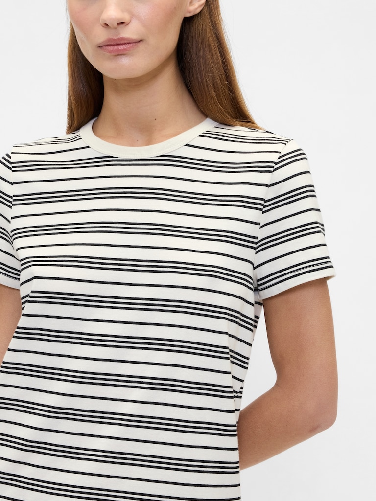 Favorite Stripe Crewneck T-Shirt