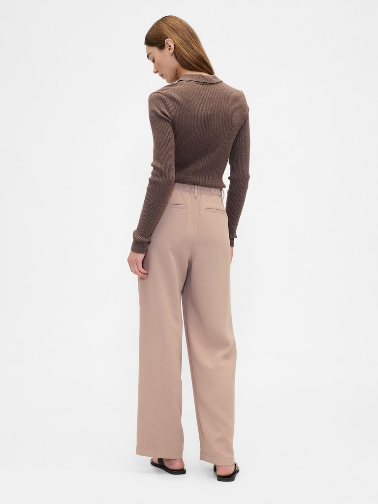 Easy Crepe Trousers