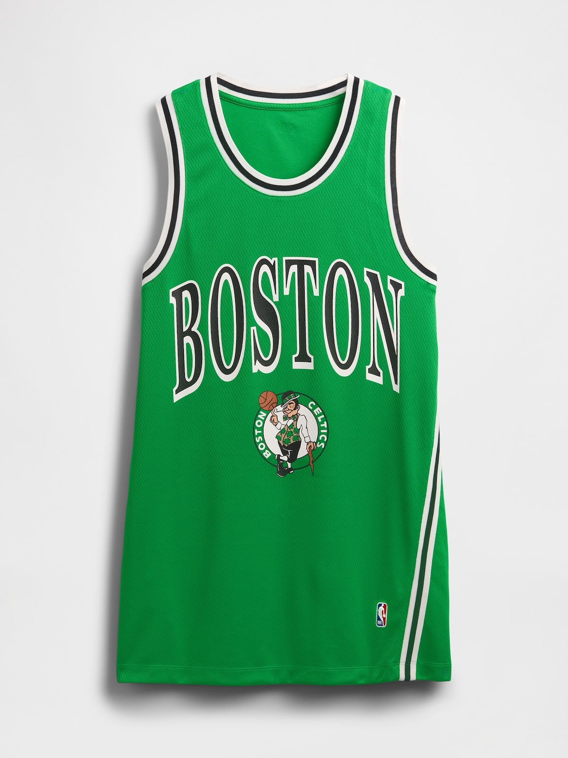 NBA Boston Celtics Recycled Jersey Mini Dress