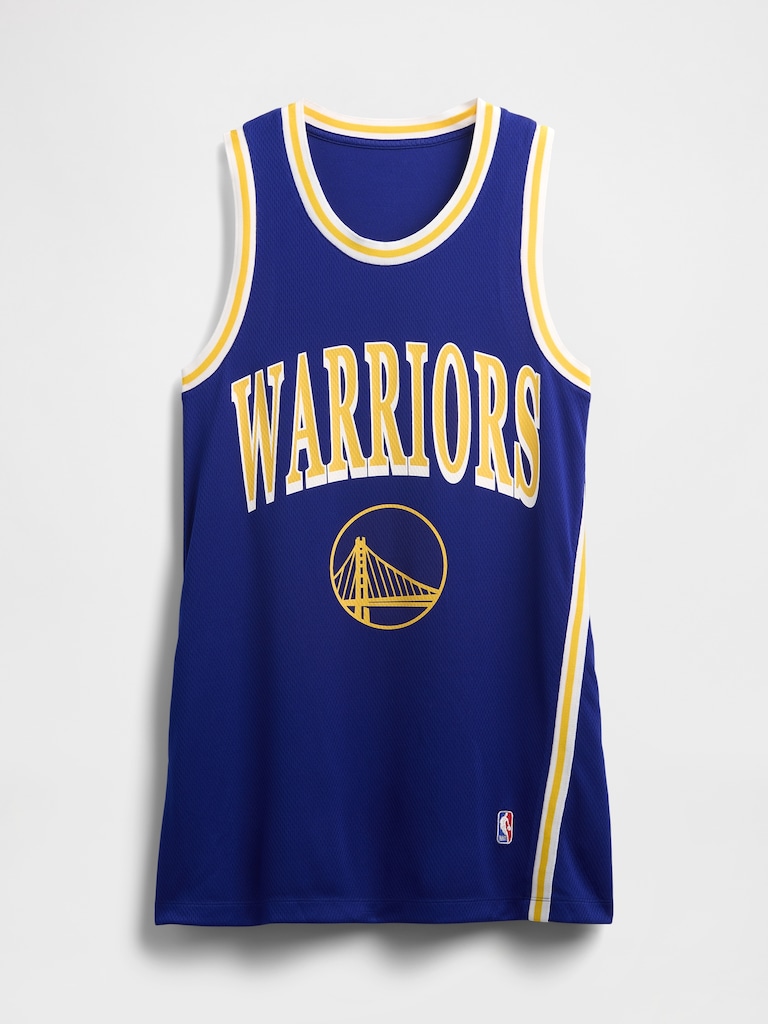 NBA Golden State Warriors Recycled Jersey Mini Dress