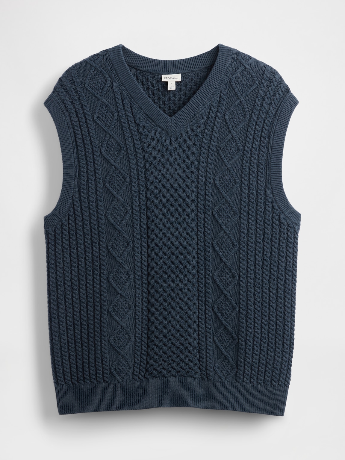 Gap × Malbon Cable-Knit Sweater Vest