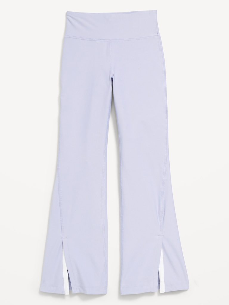 High-Waisted PowerSoft Flare-Leg Performance Leggings for Girls