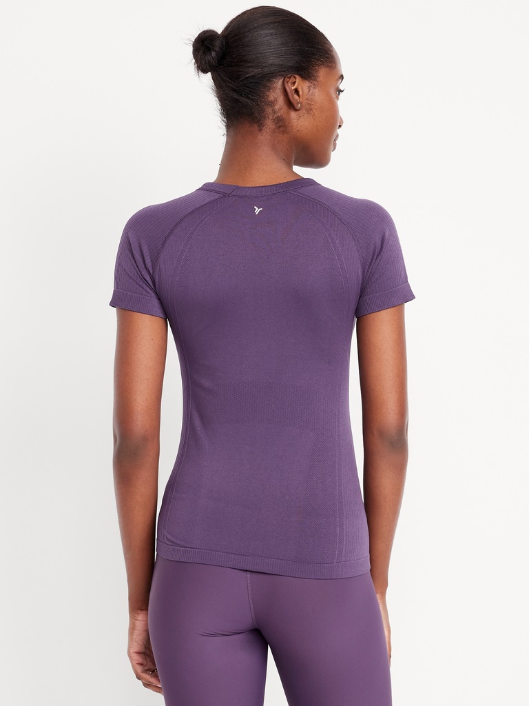 Fluid Seamless Fitted T-Shirt