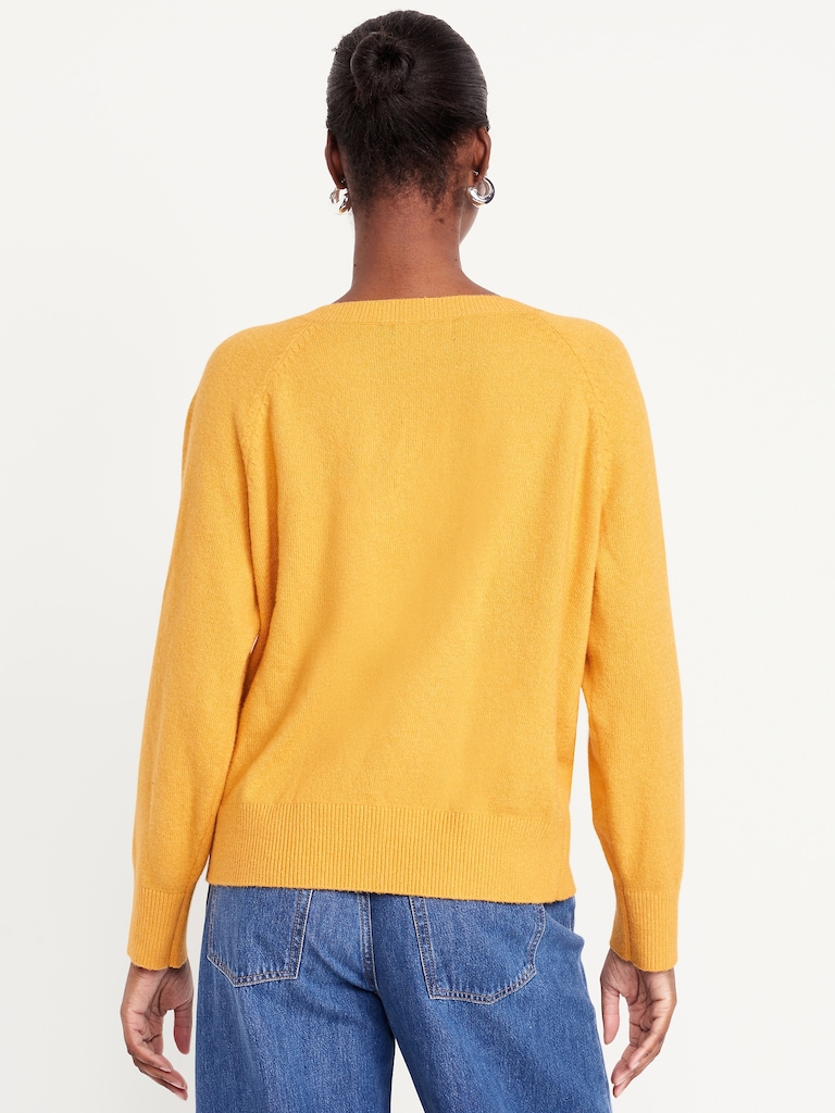SoSoft Loose V-Neck Sweater