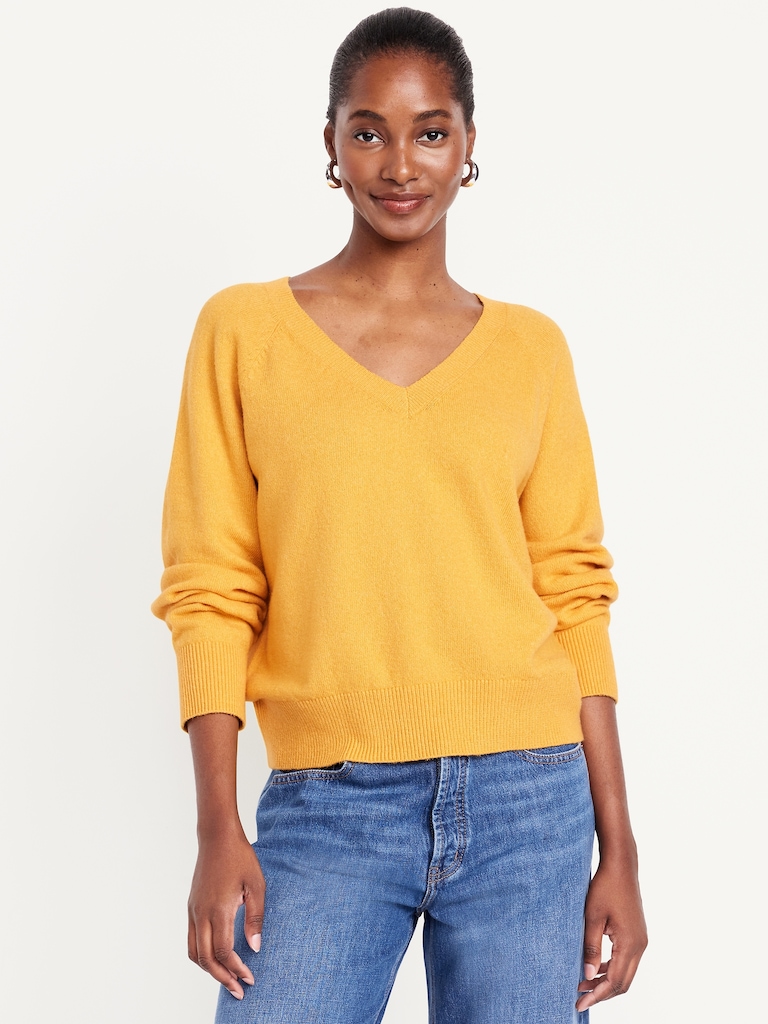 SoSoft Loose V-Neck Sweater