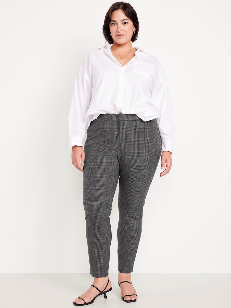 High-Waisted Pixie Skinny Ankle Pants