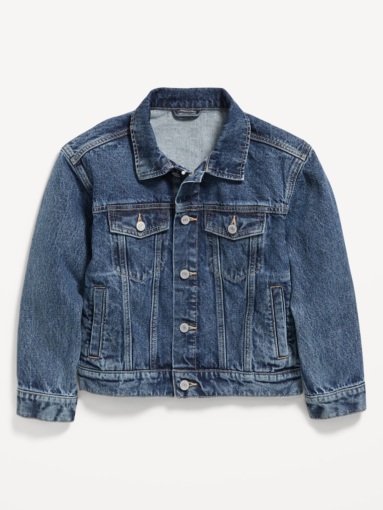 Non-Stretch Jean Trucker Jacket for Boys
