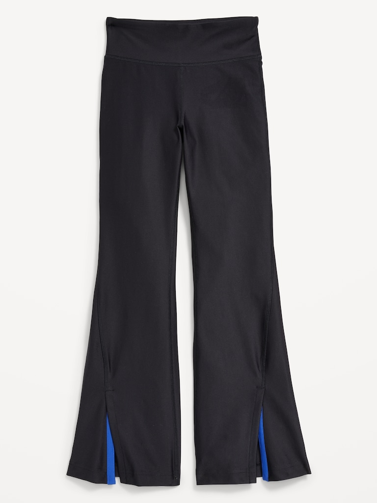 High-Waisted PowerSoft Flare-Leg Performance Leggings for Girls