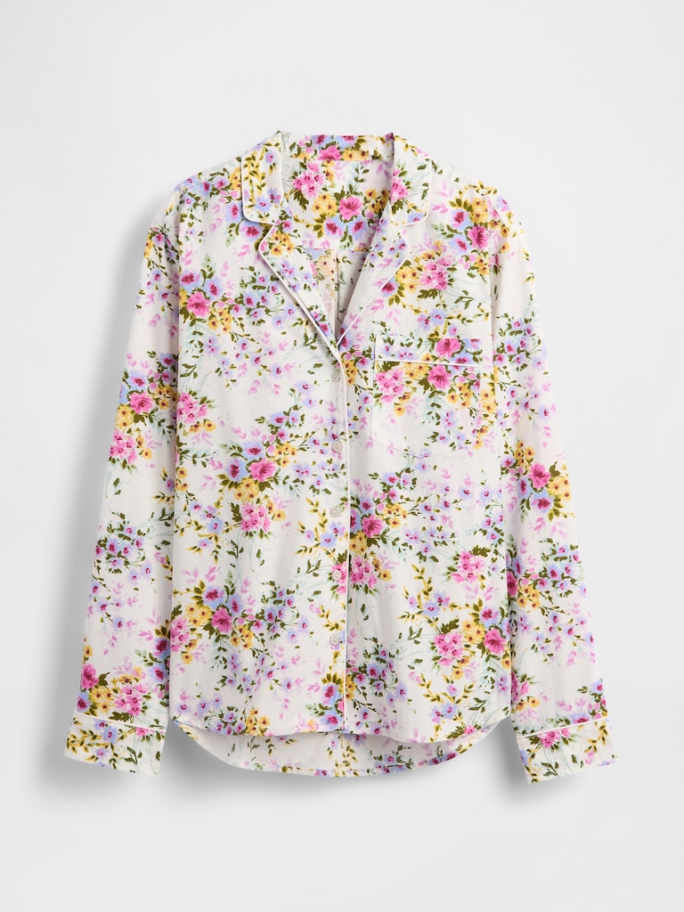 Poplin PJ Shirt
