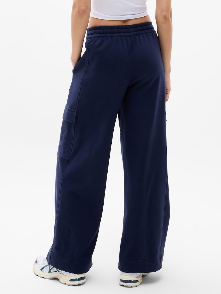 Retroterry High Rise Wide Leg Cargo Pant