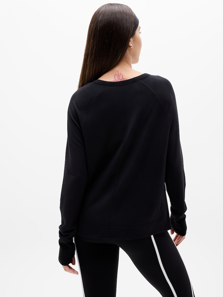 Coaster Luxe Recover High Hip Sweatshirt