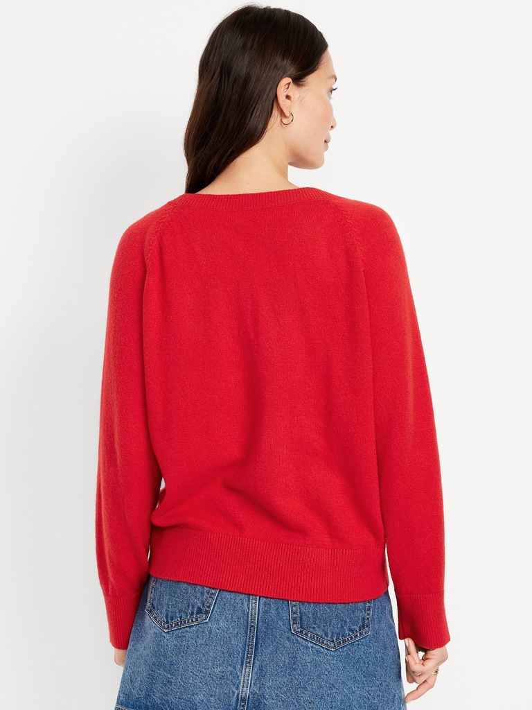 SoSoft Loose V-Neck Sweater