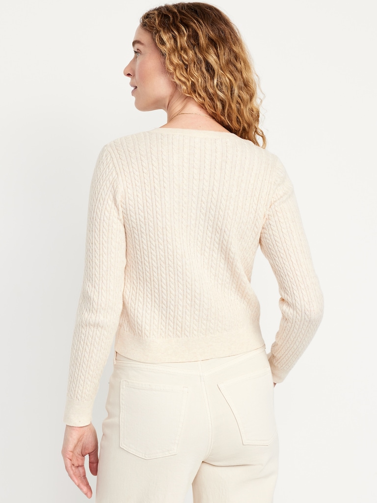 SoSoft Cropped Cardigan Sweater