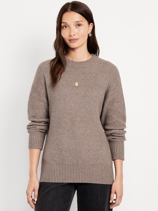 Old Navy SoSoft Crew-Neck Tunic Sweater