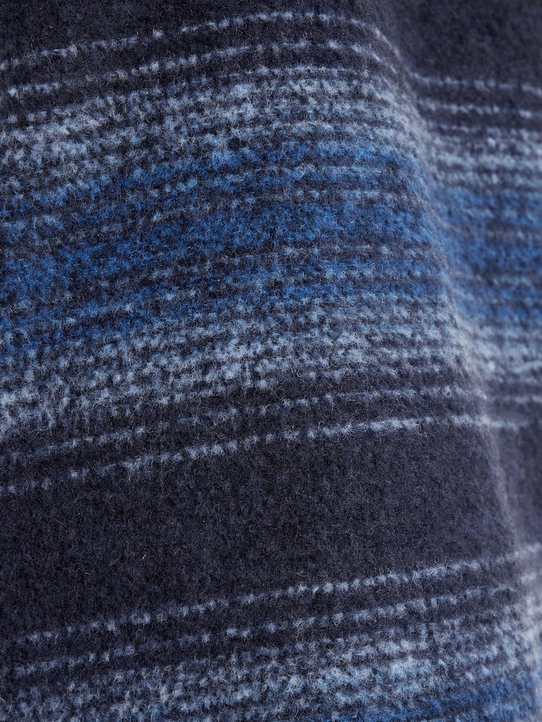 Relaxed Boiled Wool Vest