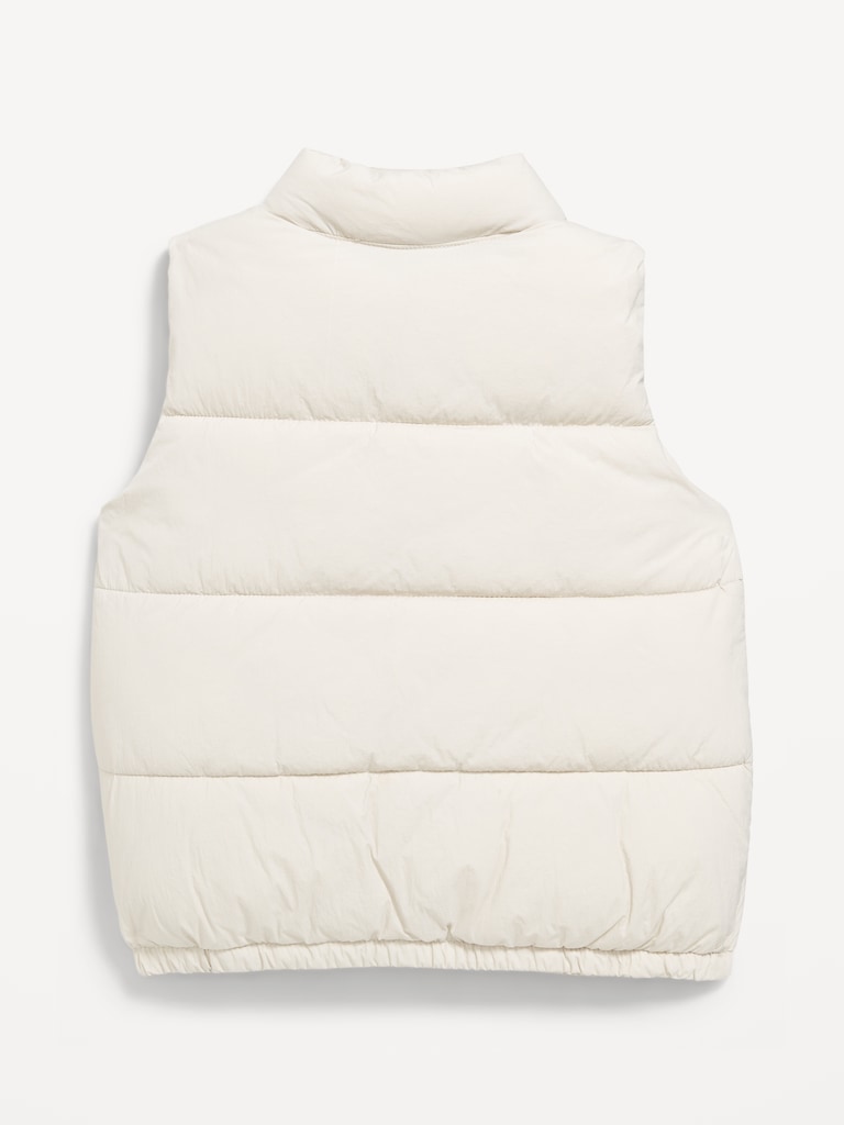 Unisex Pocket Puffer Vest for Toddler