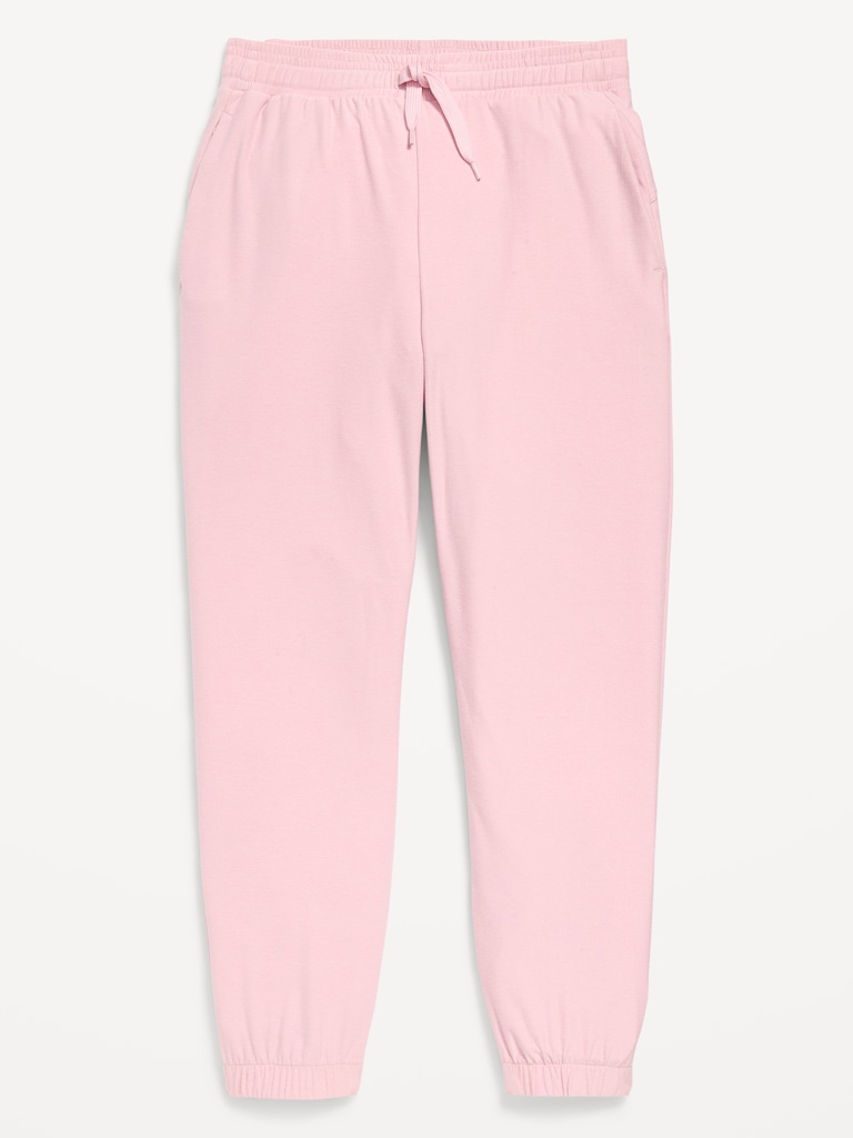 CloudMotion High-Waisted Jogger Sweatpants for Girls
