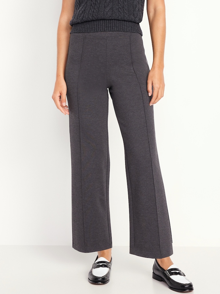 Extra High-Waisted Stevie Straight Pants