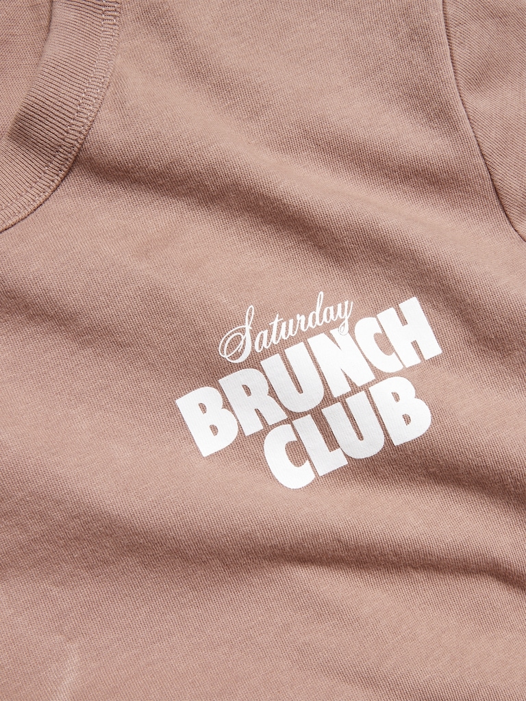 EveryWear Crew-Neck Graphic T-Shirt